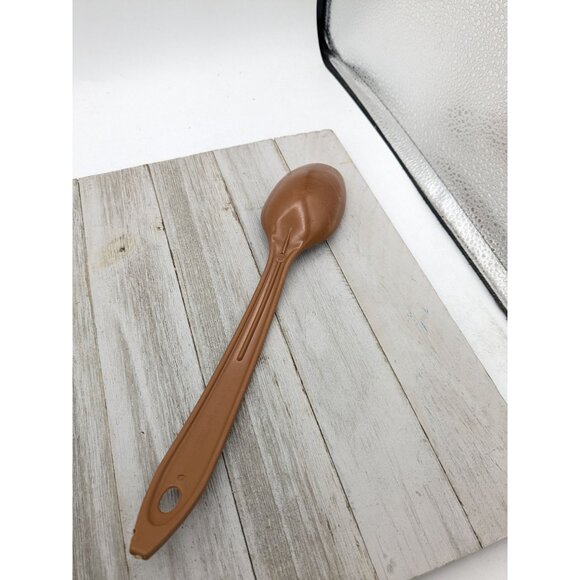 Hutzler Solid Serving Spoon 10" Brown No 700 - Picture 4 of 8